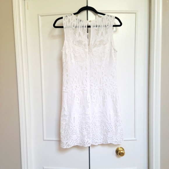 White Lace Le Chateau Dress - Picture 4 of 5